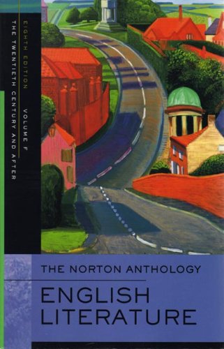 The Norton Anthology of English Literature: The Twentieth Century and After (F) Contemporary literature Books