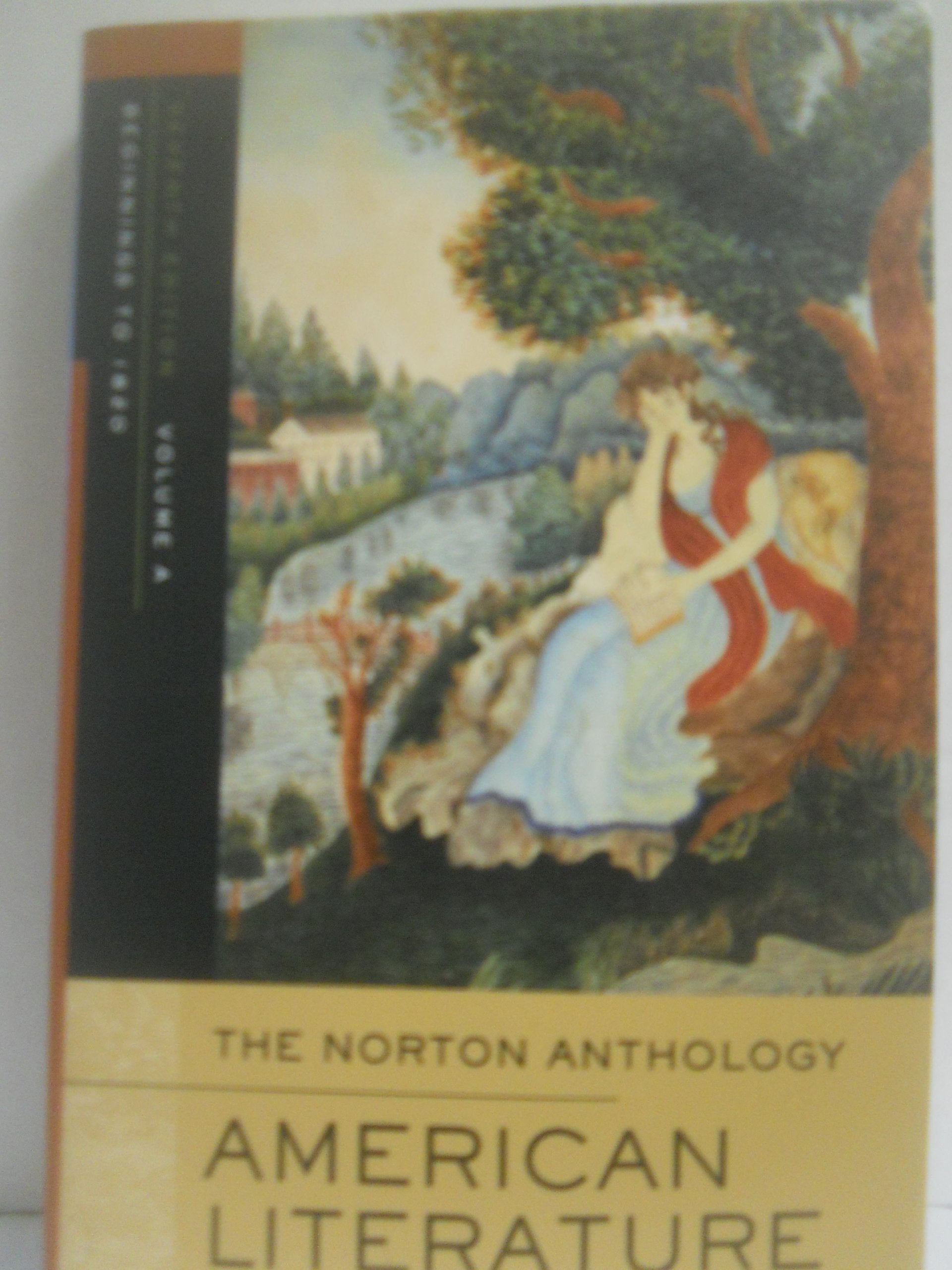 Norton Anthology of American Literature: Beginnings to 1820 Contemporary literature