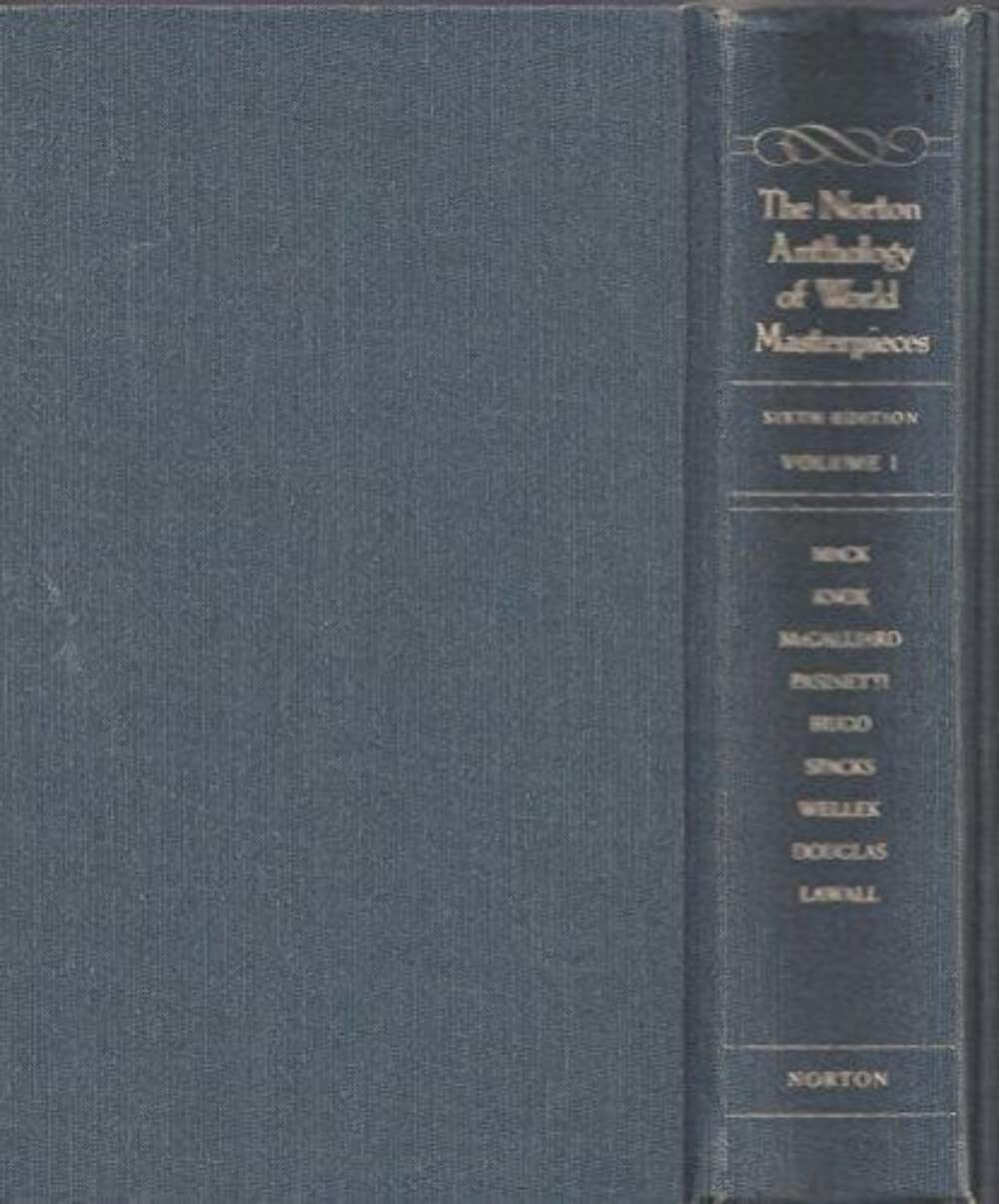 The Norton Anthology of World Masterpieces 6e V 1 Business, Finance & Career