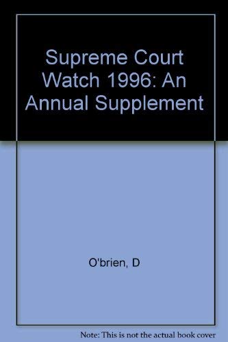 SUPREME COURT WATCH 1996 PA book