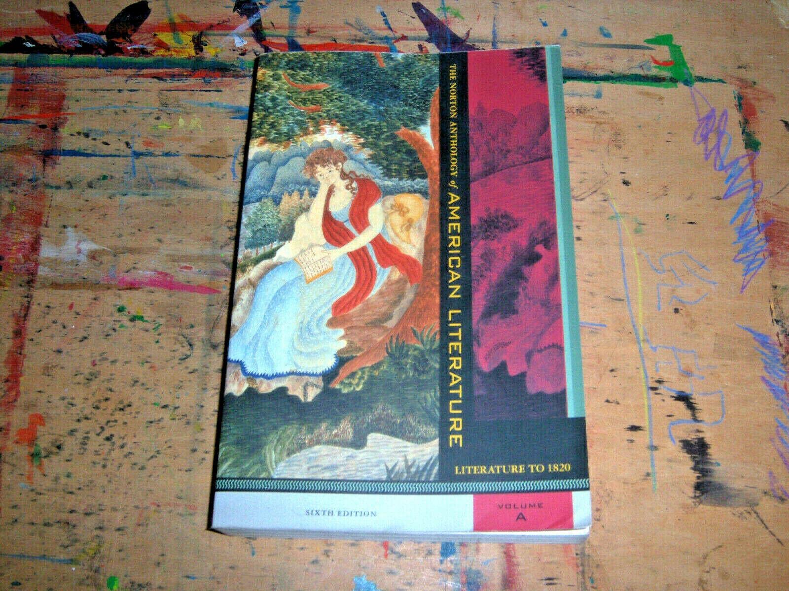 The Norton Anthology of American Literature to 1820 Contemporary literature