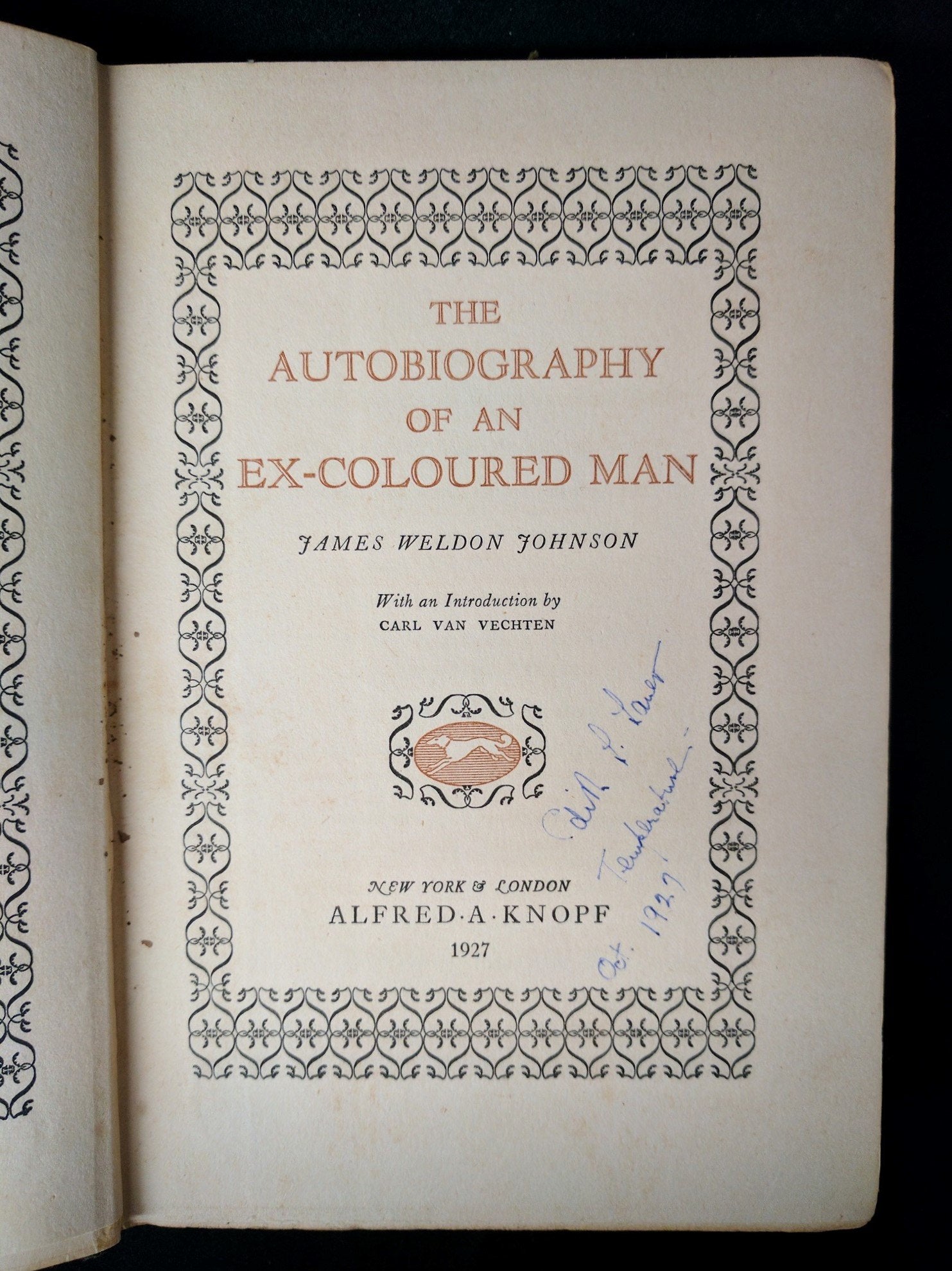 The Autobiography of an Ex-Coloured Man Social Sciences