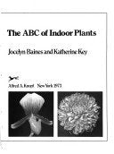 The ABC of indoor plants Books