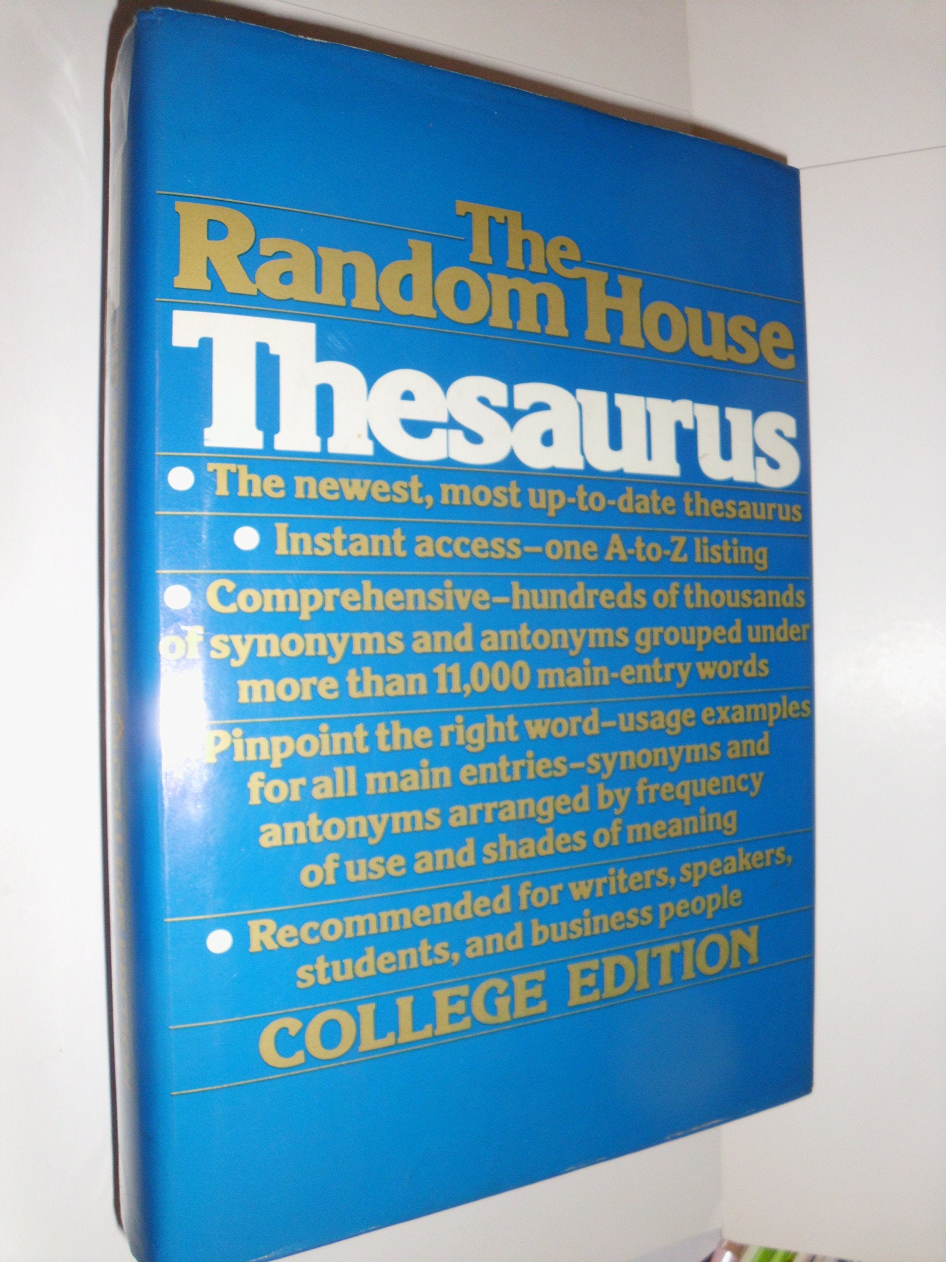 Product Image: The Random House Thesaurus