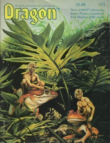 Dragon Magazine, No. 73 Fantasy & Sci-Fi