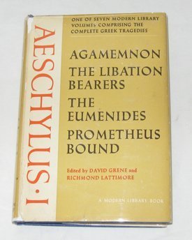 The Complete Greek Tragedies: Aeschylus 1 (Modern Library, 310.1) Books
