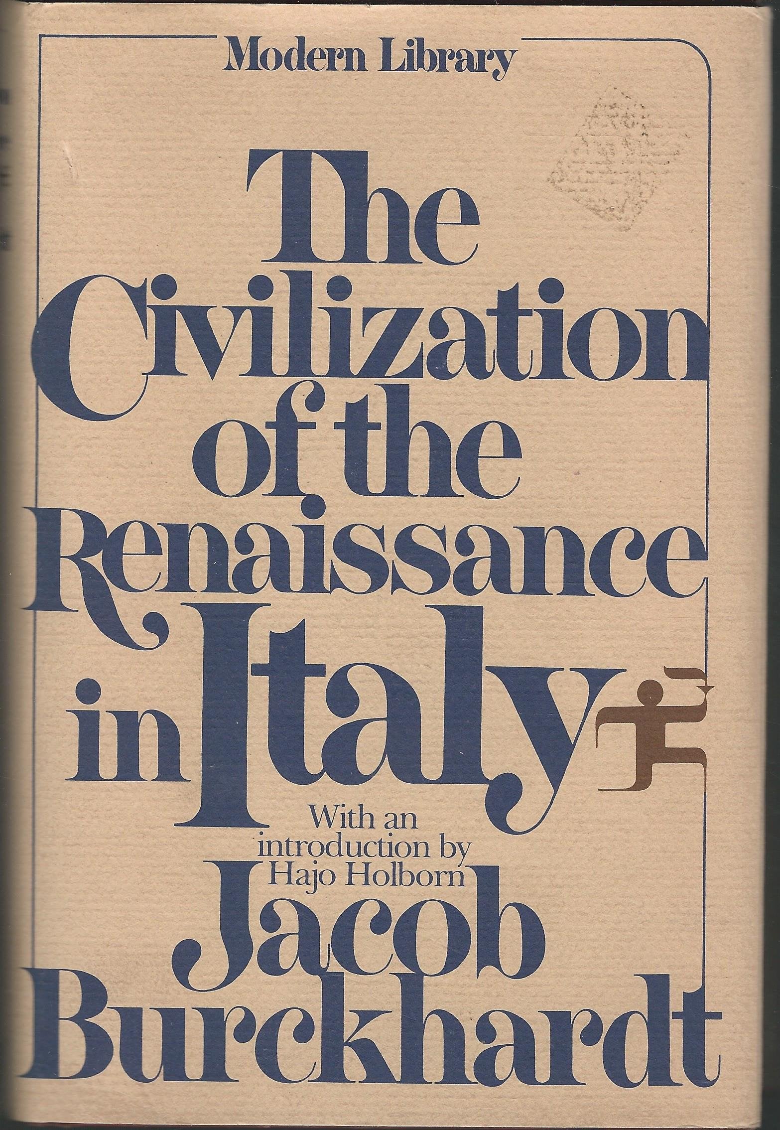 The Civilization of the Renaissance in Italy Books