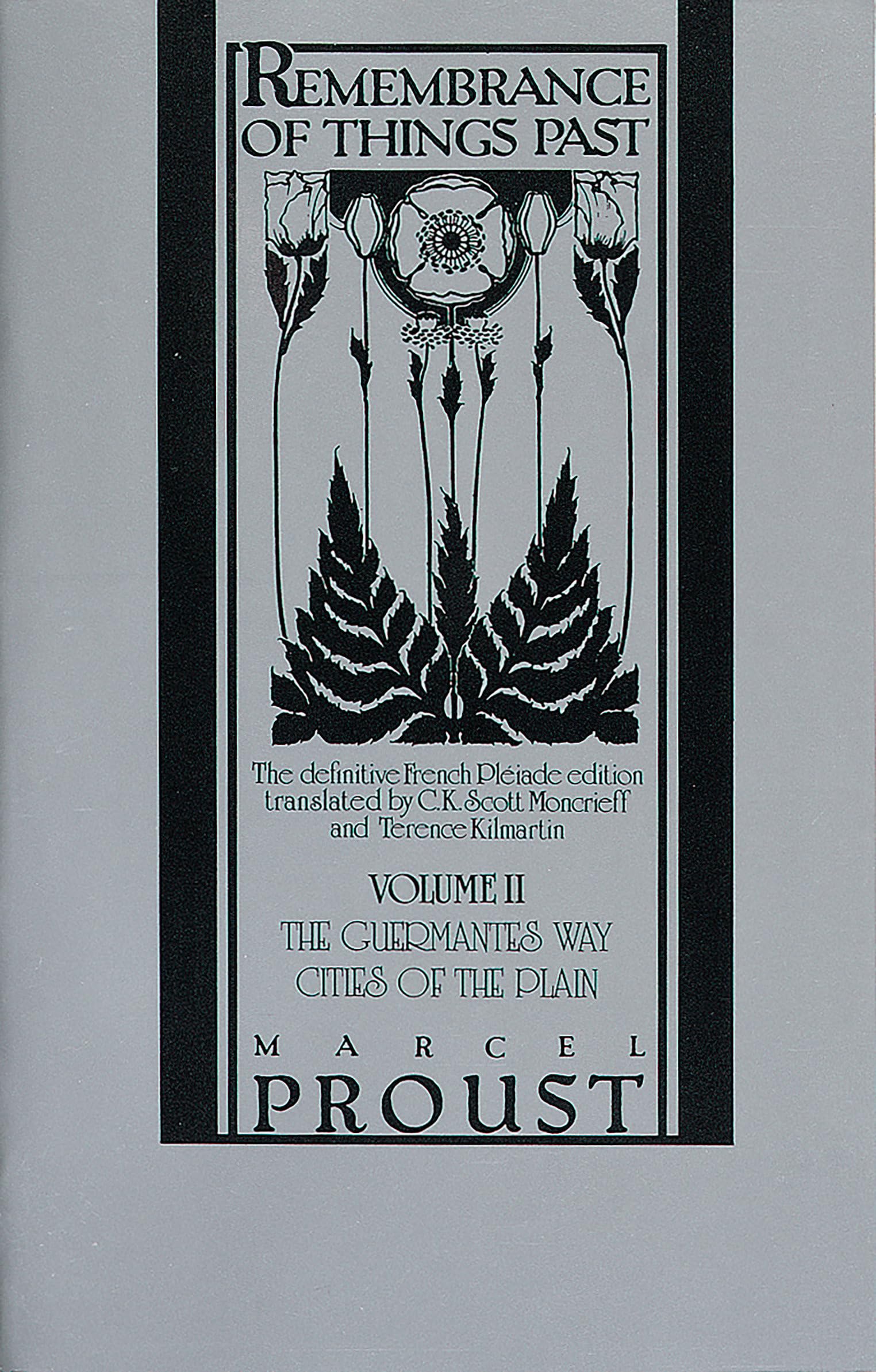 Remembrance of Things Past, Volume II: The Guermantes Way & Cities of the Plain book