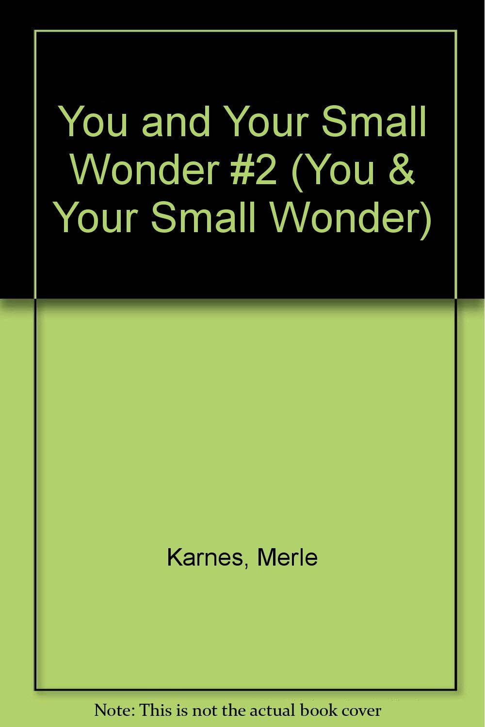 You and Your Small Wonder: Book Two : Activities for Parents and Toddlers on the Go Books
