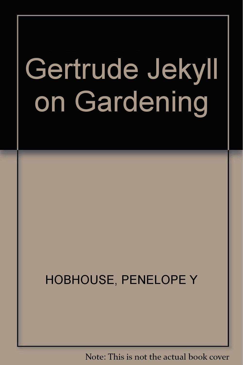 Gertrude Jekyll on Gardening Garden & Plants