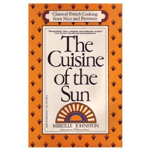 Johnston, Mireille Cuisine of the Sun book
