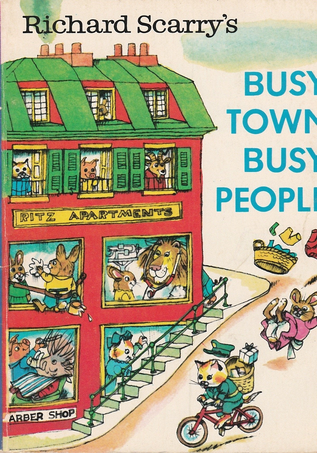Richard Scarry's Busy Town Busy People Books