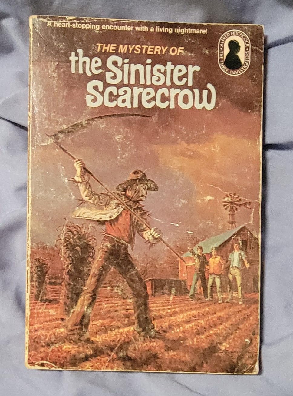 Alfred Hitchcock and the Three Investigators in the Mystery of the Sinister Scarecrow Books