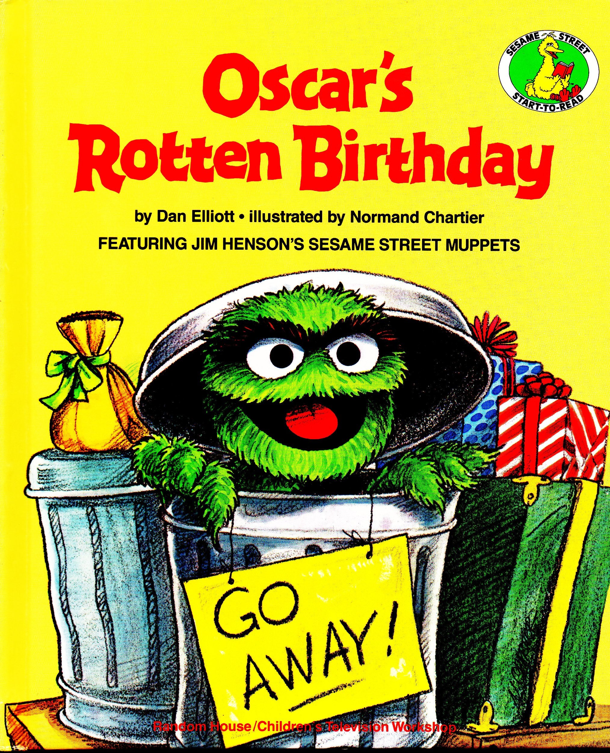 Oscar's Rotten Birthday (Sesame Street start-to-read books) Novels & Short Stories