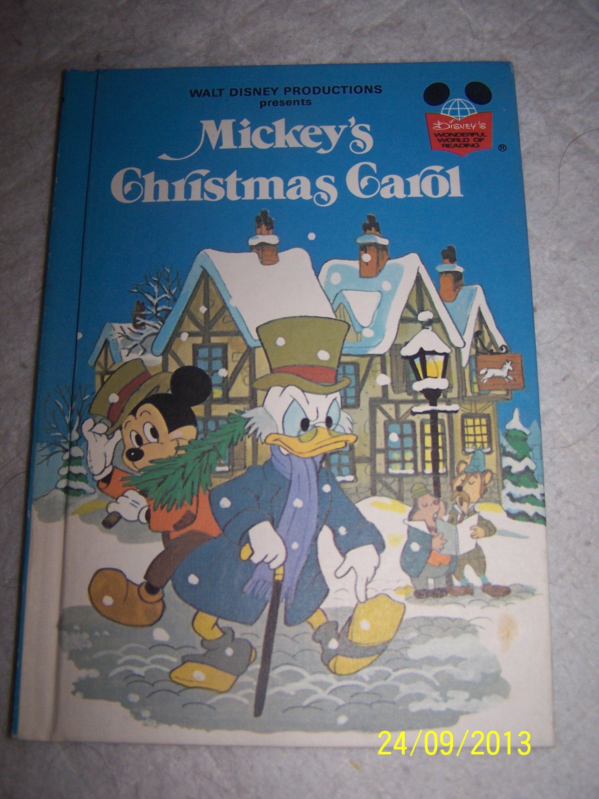 Walt Disney Productions Presents Mickey's Christmas Carol: Based on a Christmas Carol by Charles Dickens Featuring Mickey Mouse As Bob Cratchit (Disney's Wonderful World of Reading) Non-fiction
