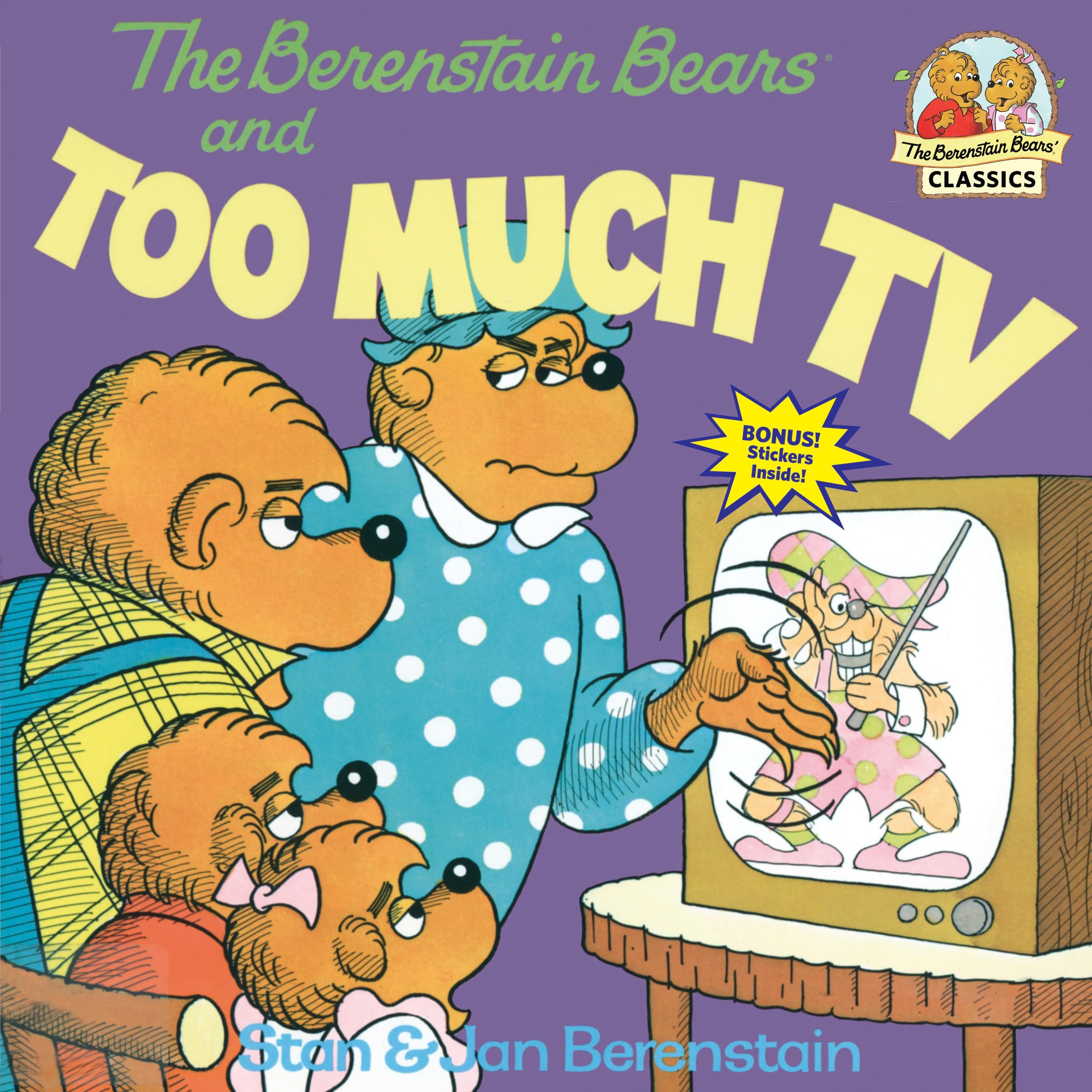 The Berenstain Bears and Too Much TV (First Time Books(R)) Non-fiction