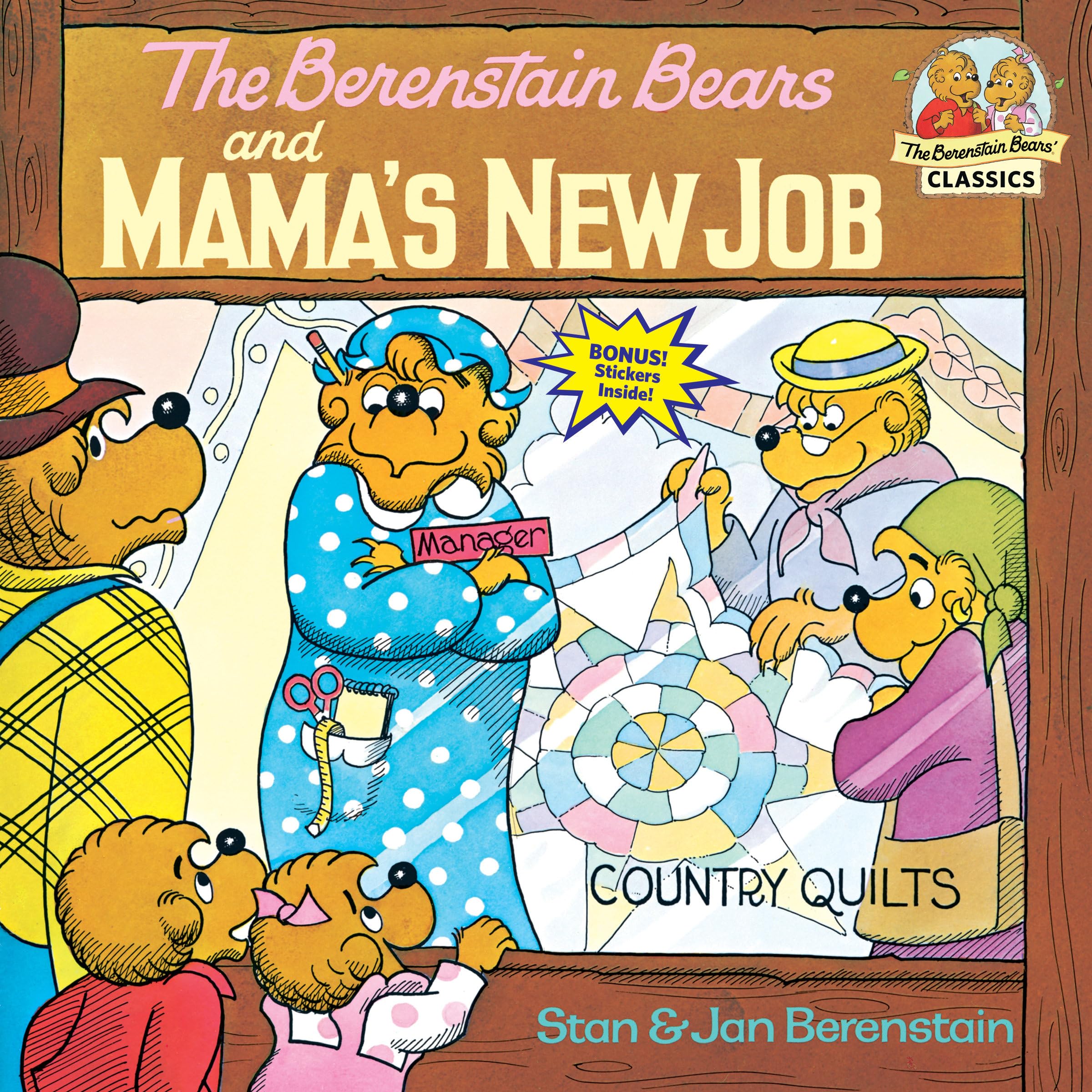 The Berenstain Bears and Mama's New Job (First Time Books(R)) Reference Books