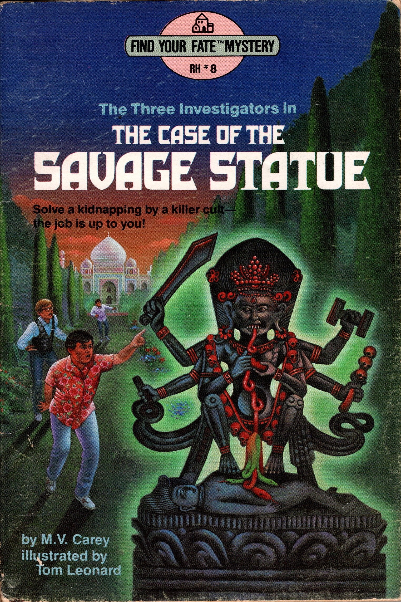 The Three Investigators in the Case of the Savage Statue (Find Your Fate Mystery - Random House, Band 8) Books
