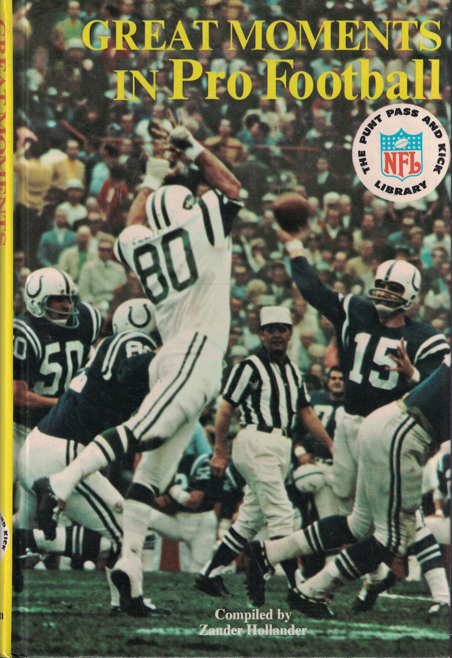 Great Moments in Pro Football. Books