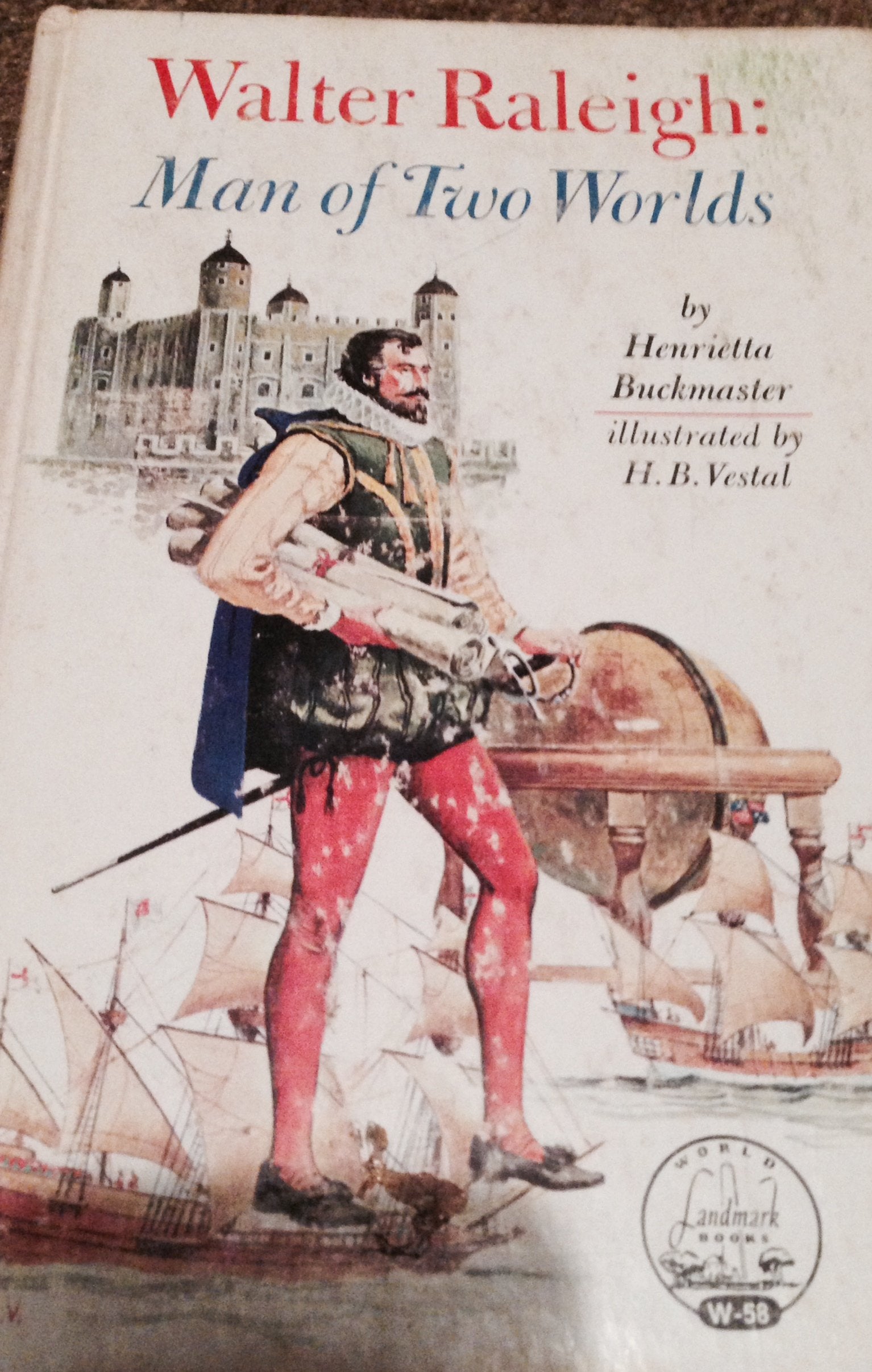 Walter Raleigh, Man of Two Worlds Books
