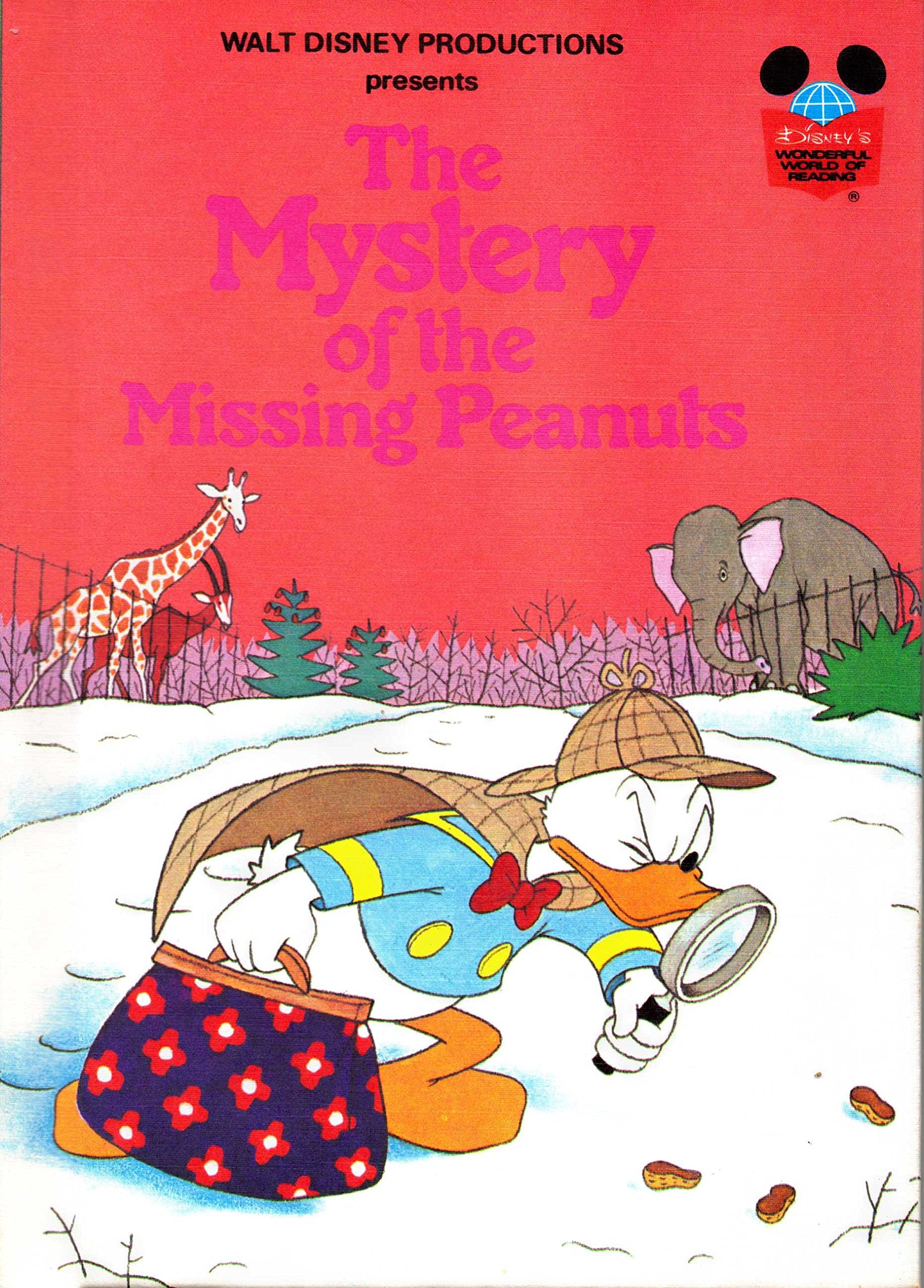 Walt Disney Productions Presents The Mystery of the Missing Peanuts Books