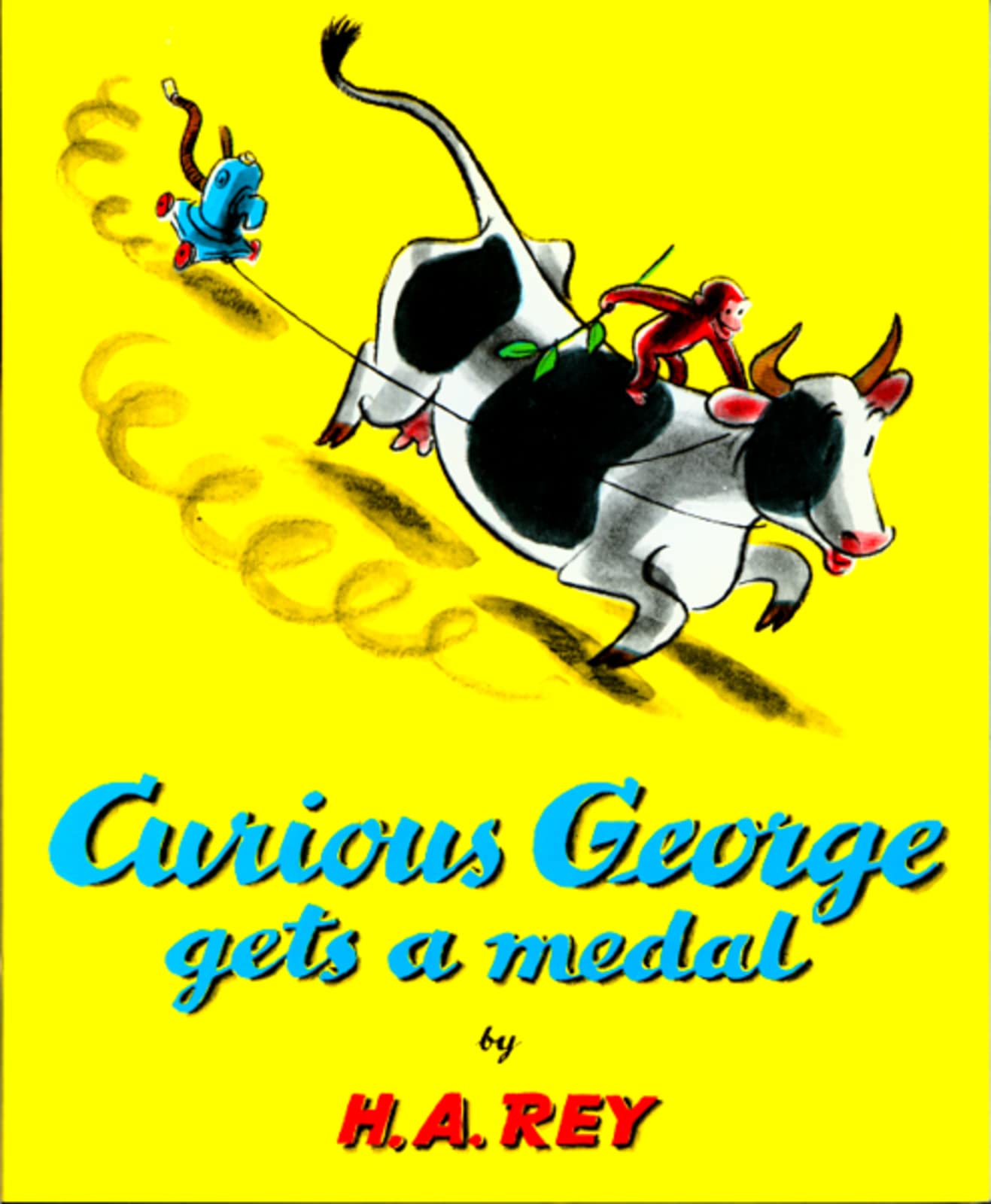 Curious George Gets a Medal: A Classic Tale of Everyone's Favorite Curious Monkey and His Misadventures in Outer Space Parents & Children