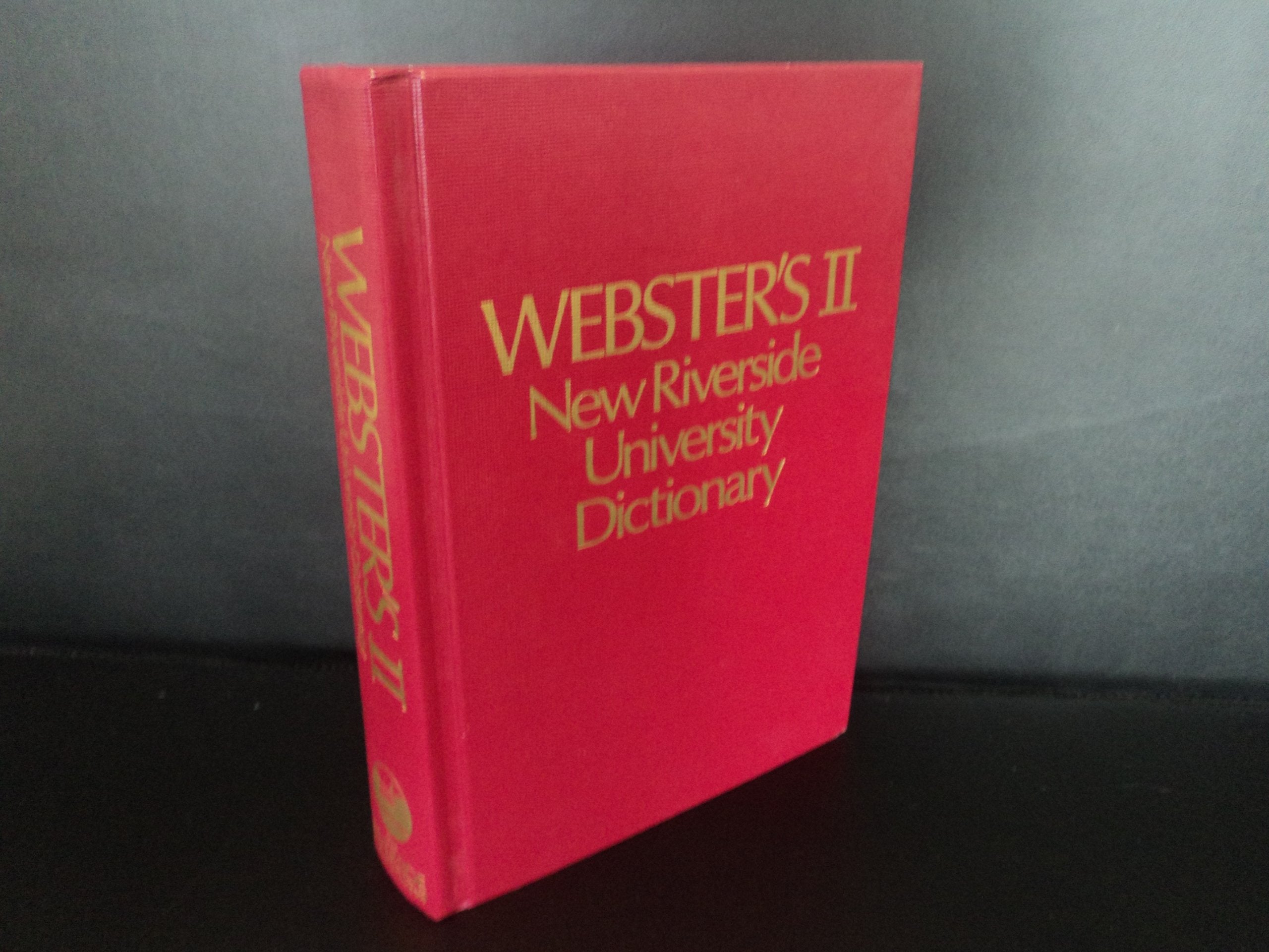 Webster's II : new Riverside University dictionary General education