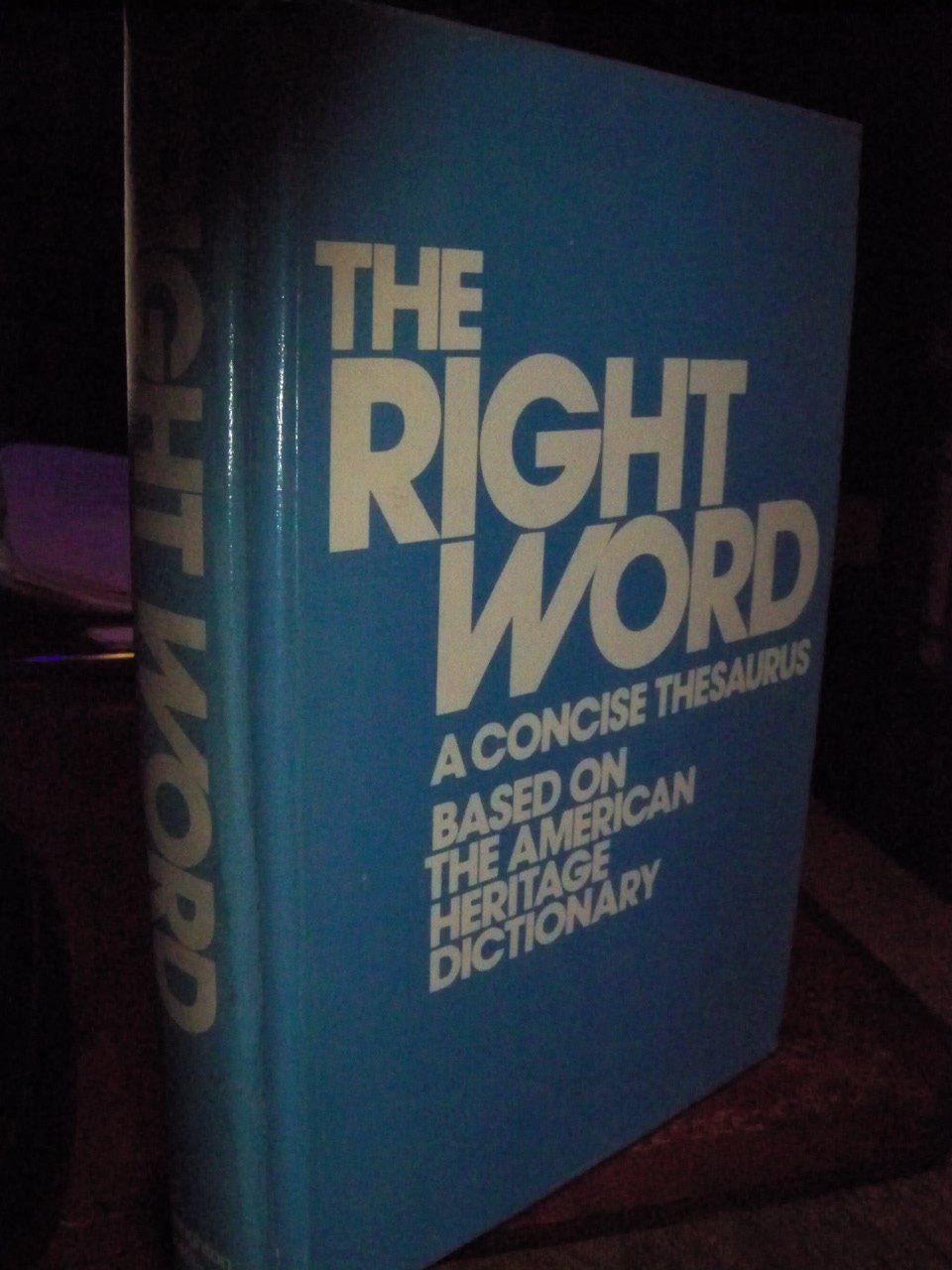 Right Word book