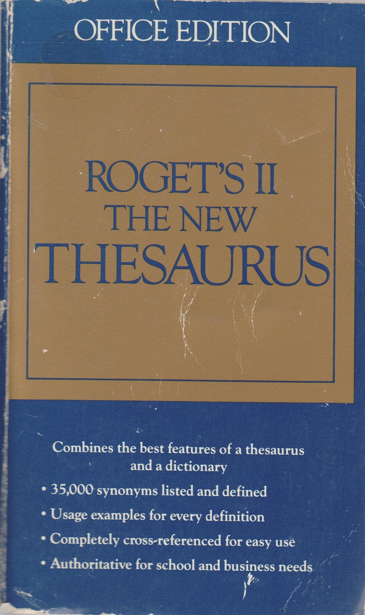 Roget's II the New Thesaurus General education
