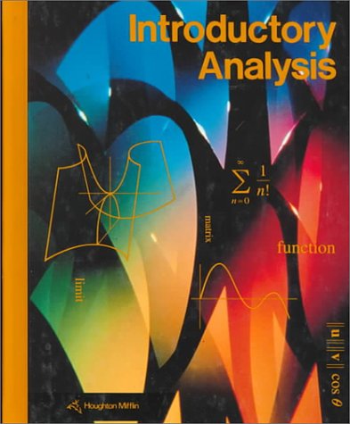 Introductory Analysis/Grade 12 (2-12700) Books