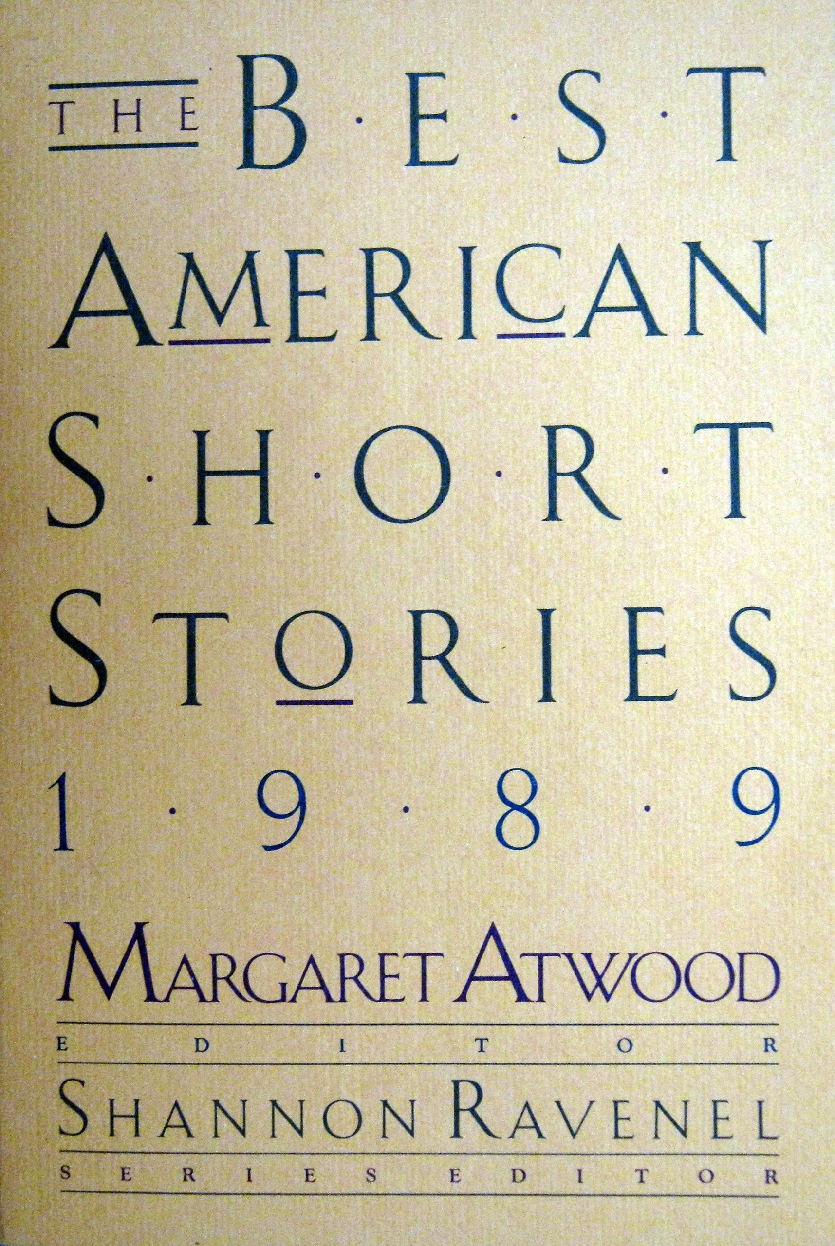 The Best American Short Stories, 1989 Contemporary literature