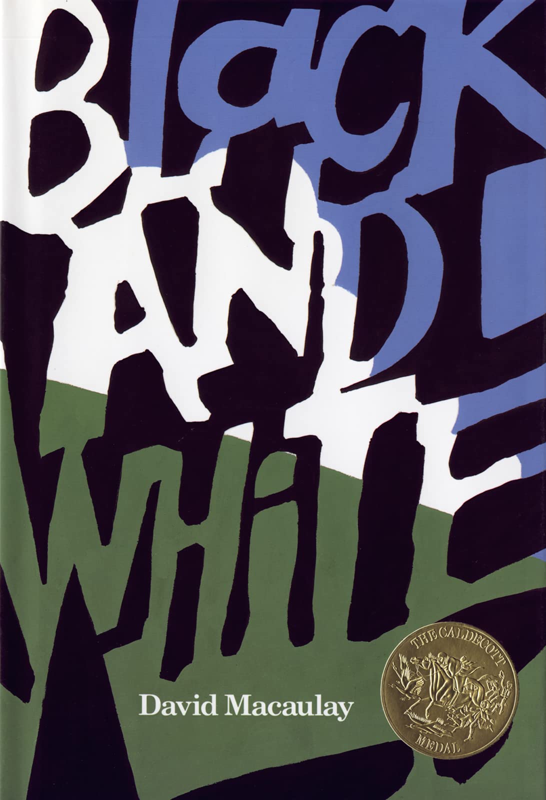 Black and White: A Caldecott Award Winner – A Picture Book with Four Stories in Quadrants for Children (Ages 4-7) (CALDECOTT MEDAL BOOK) Non-fiction