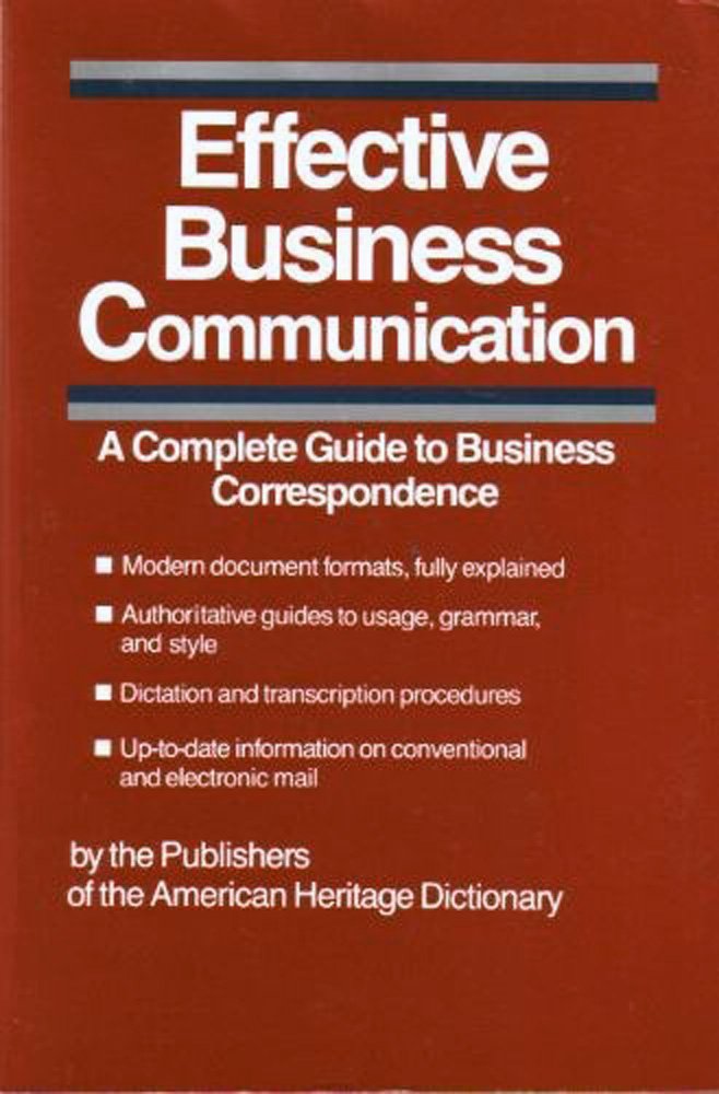 Effective Business Communication Business, Finance & Career