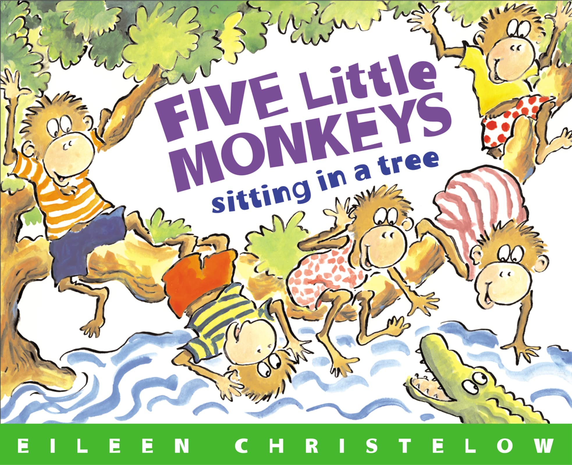 Five Little Monkeys Sitting in a Tree (A Five Little Monkeys Story) Horror & Mystery