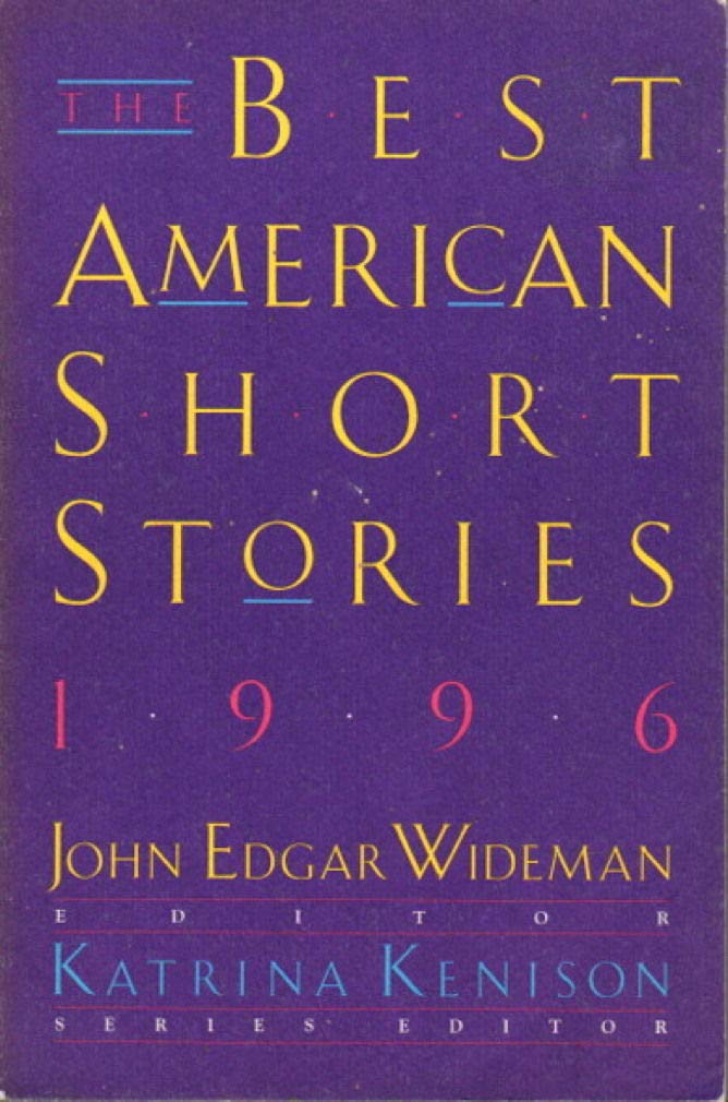 The Best American Short Stories 1996: Selected from U.S. and Canadian Magazines Contemporary literature