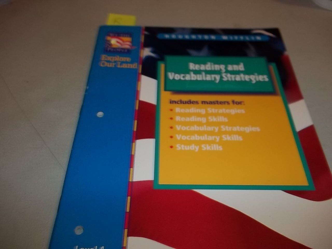 Reading and Vocabulary Strategies - Level 4 (We th Books