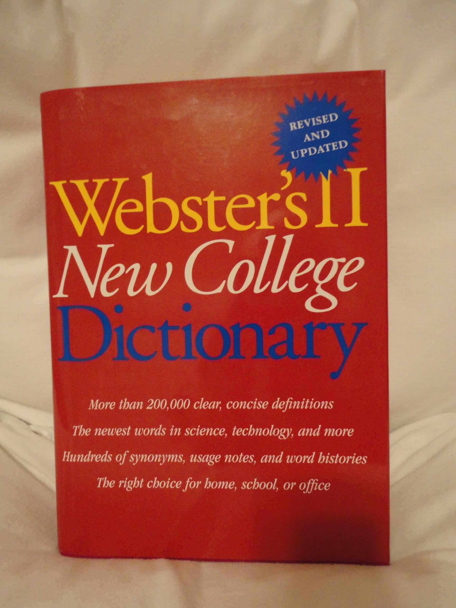 Webster's II New College Dictionary General education