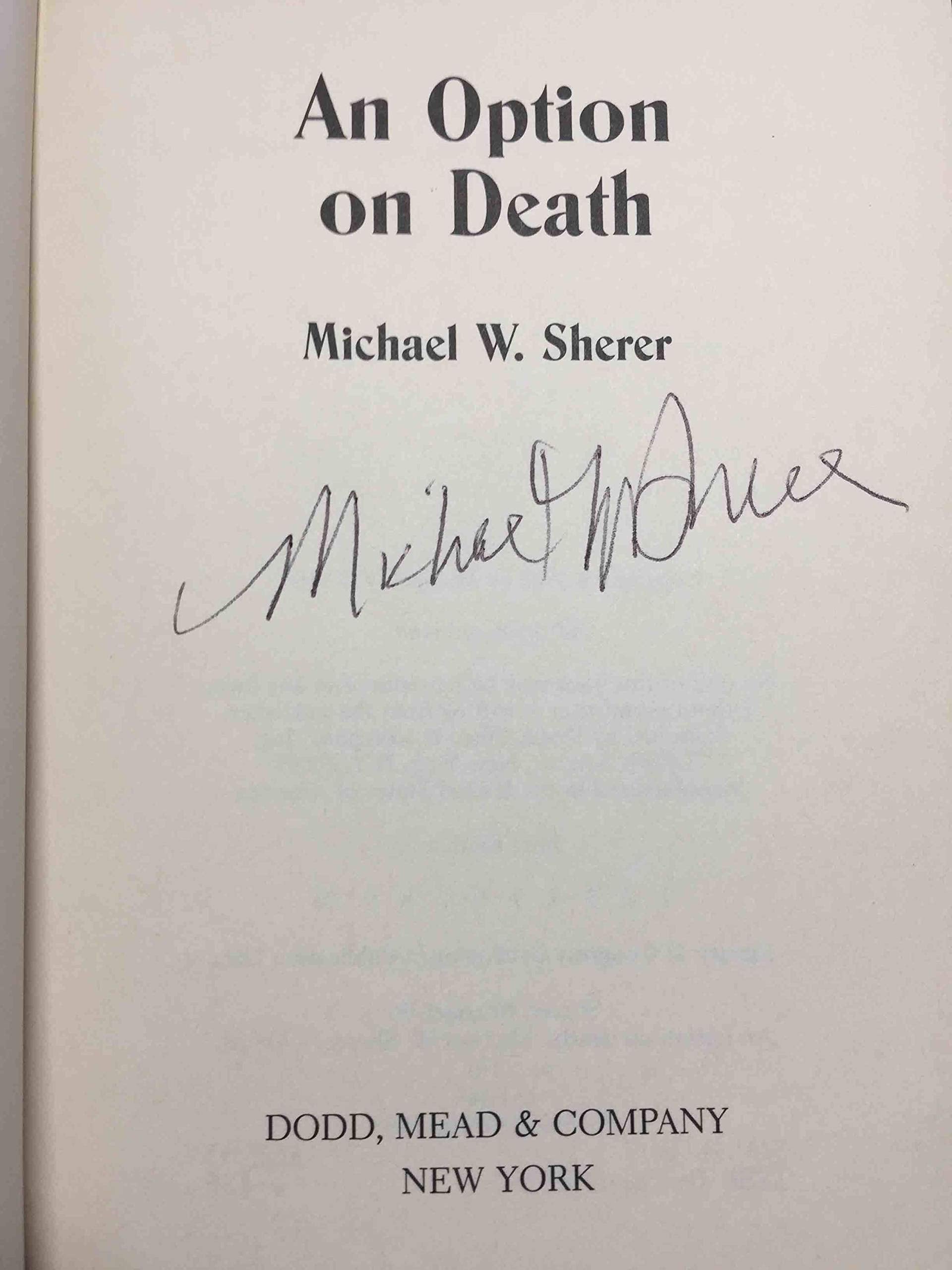 An Option on Death: An Emerson Ward Novel Action & Adventure