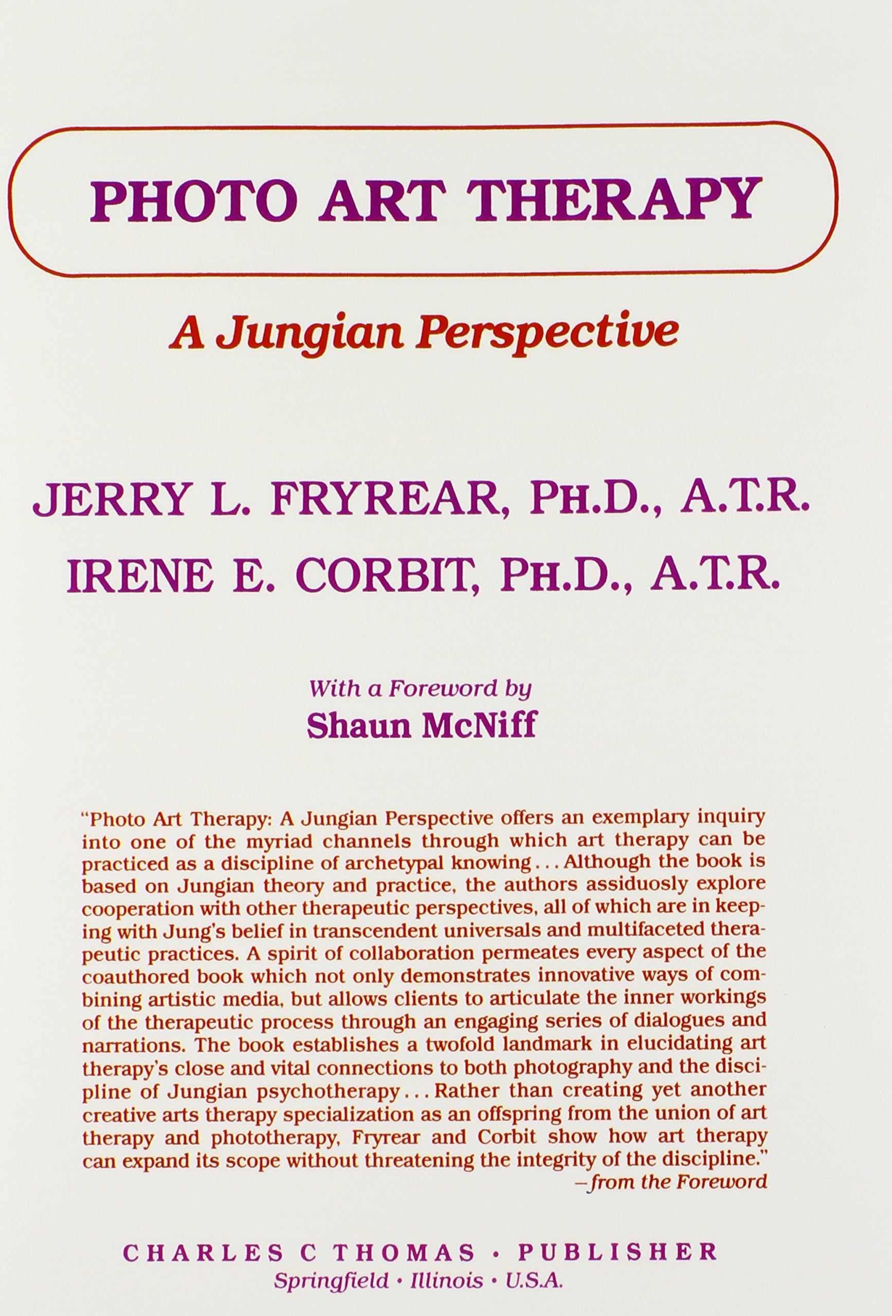 Photo Art Therapy: A Jungian Perspective Psychology
