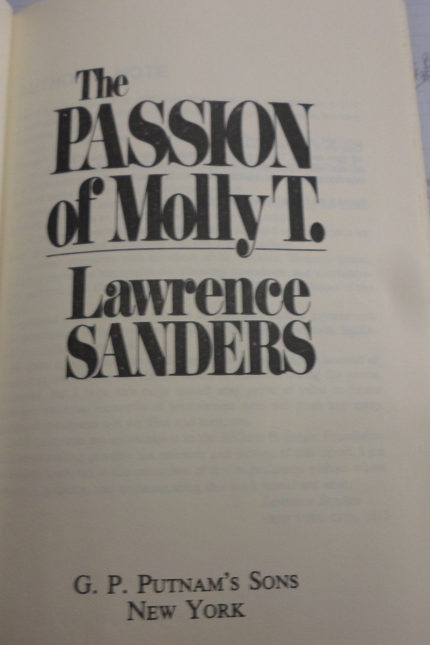 The Passion of Molly T Action & Adventure