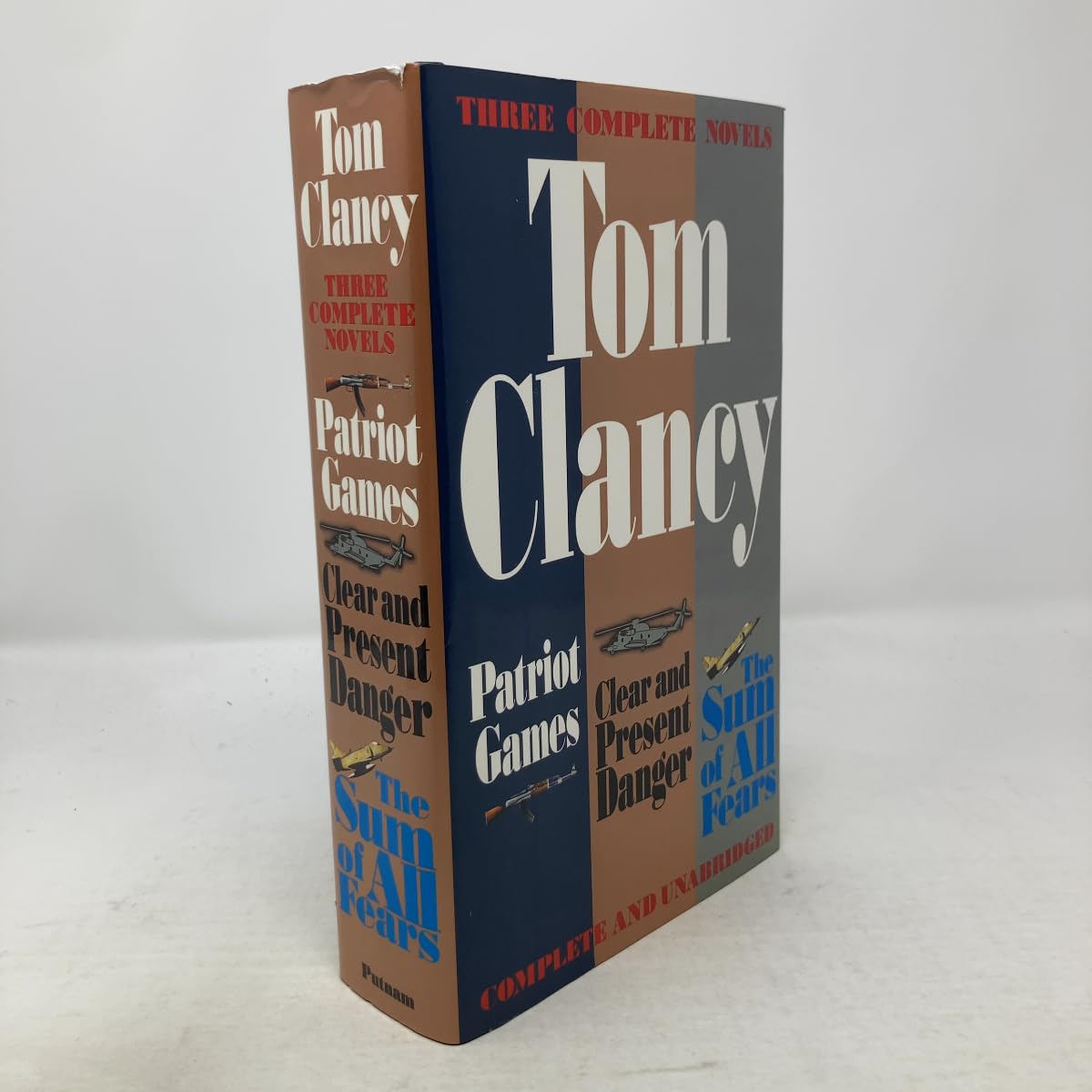 Patriot Games; Clear and Present Danger; The Sum of All Fears: Three Complete Novels. Unabridged Action & Adventure