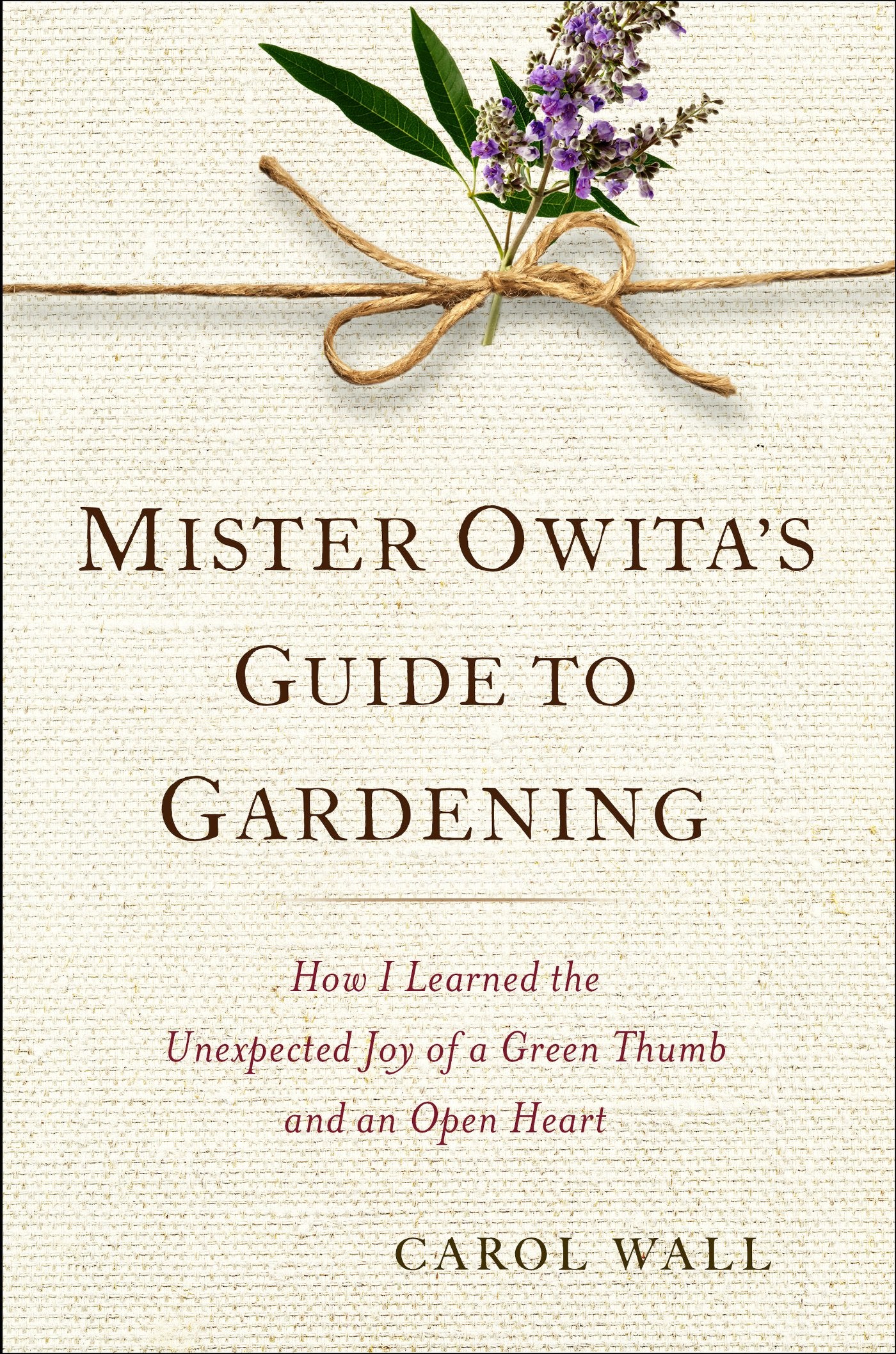 Mister Owita's Guide to Gardening: How I Learned the Unexpected Joy of a Green Thumb and an Open Heart Art & Literature