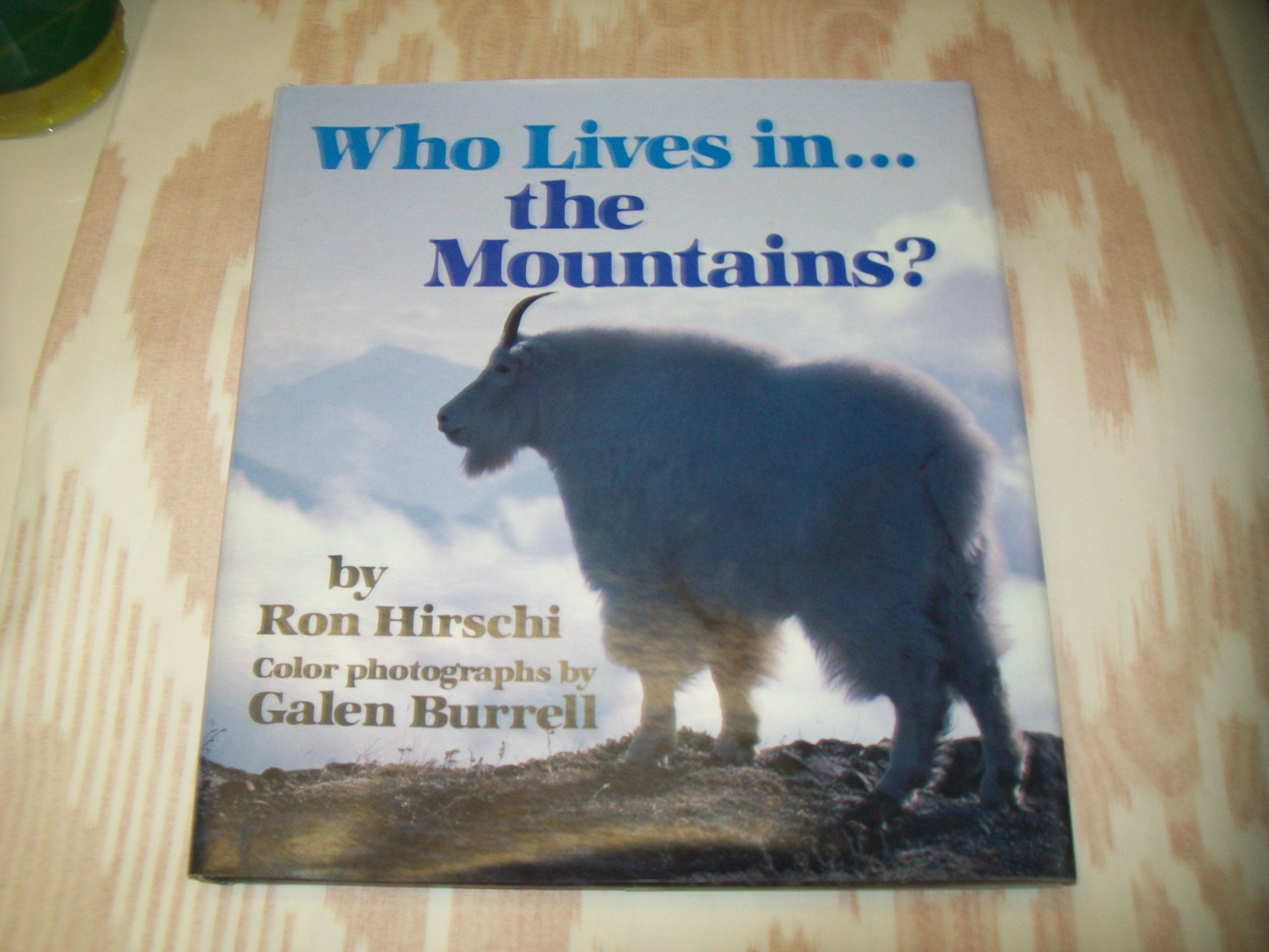 Who Lives in ... the Mountains? (Where Animals Live) Books