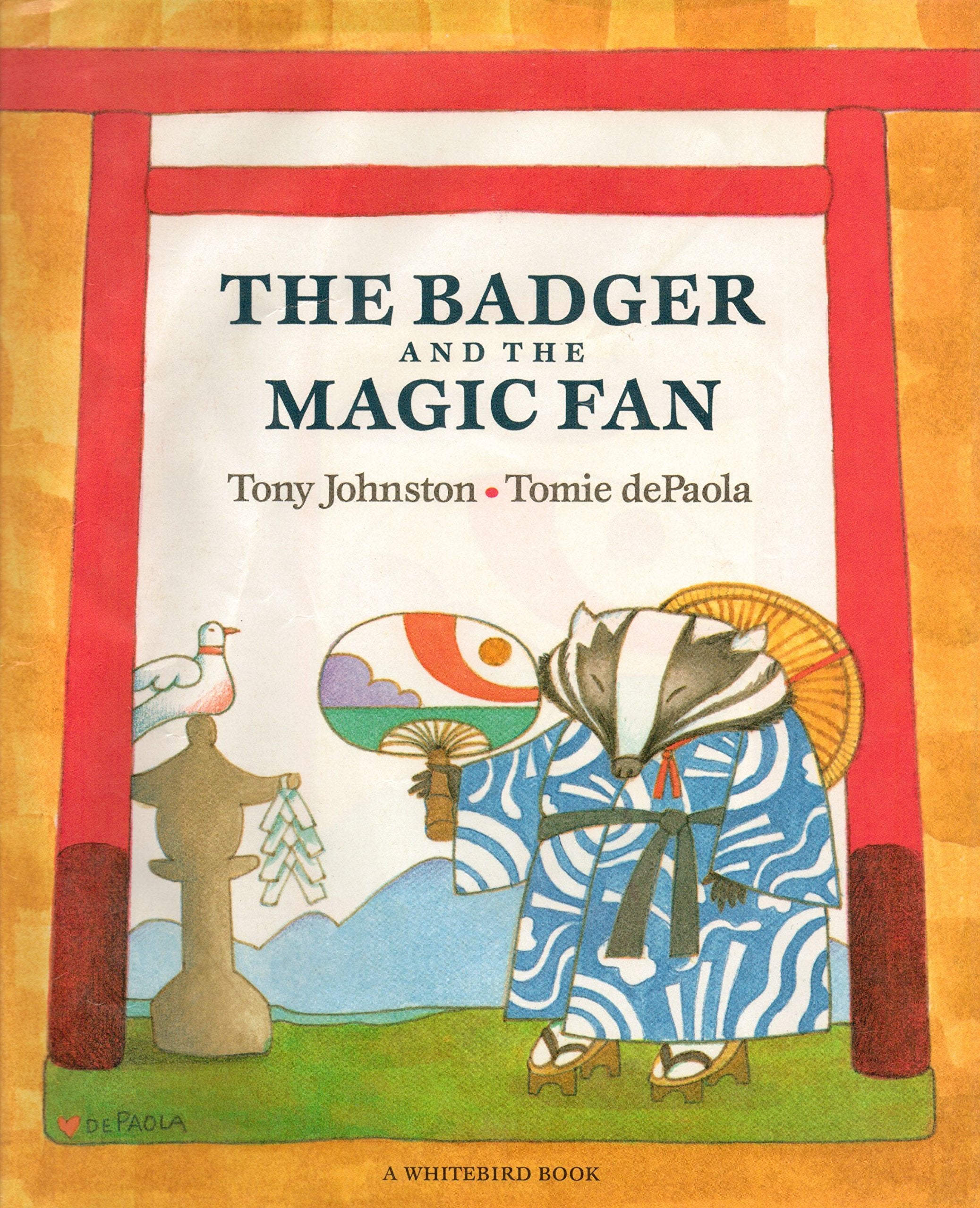 The Badger and the Magic Fan: A Japanese Folktale Fairy Tales & Legends