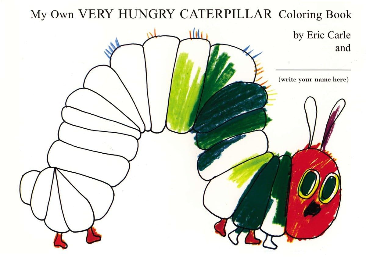 My Own Very Hungry Caterpillar Coloring Book Non-fiction