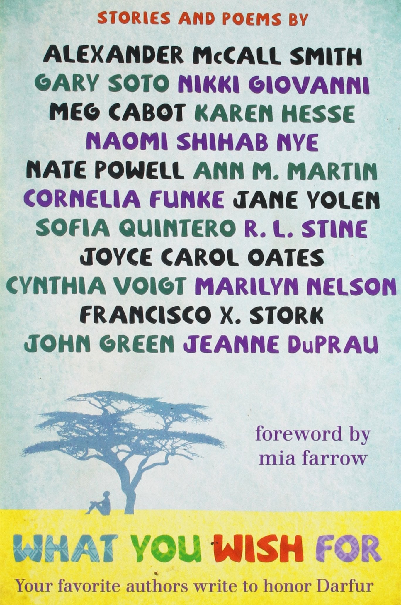 What You Wish for: A Book for Darfur Fiction