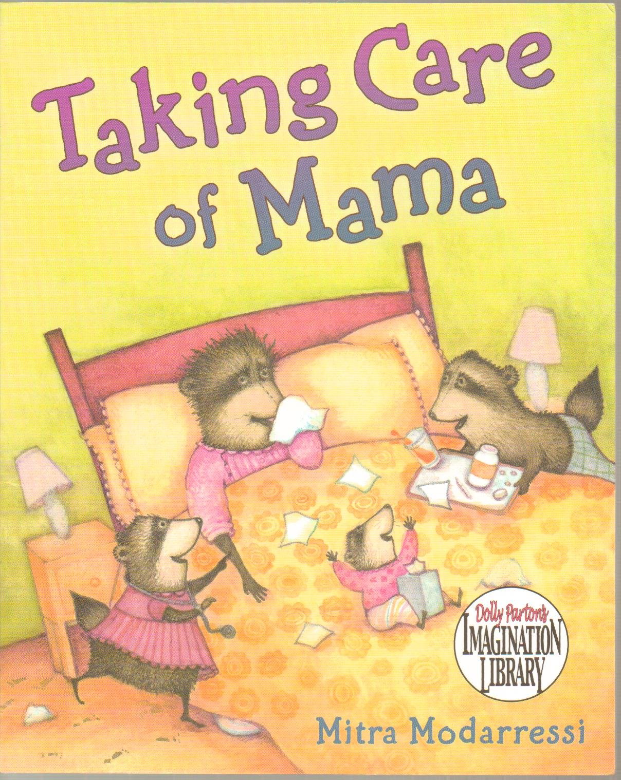 Taking Care of Mama - Mama Raccoon Is Sick in Bed, Books