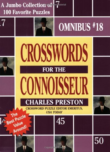Crosswords For The Connoisseur Omnibus Leisure & Fun
