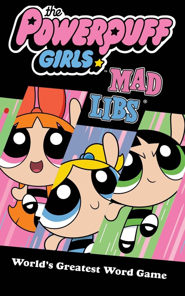 The Powerpuff Girls Mad Libs Tiptoi & Games