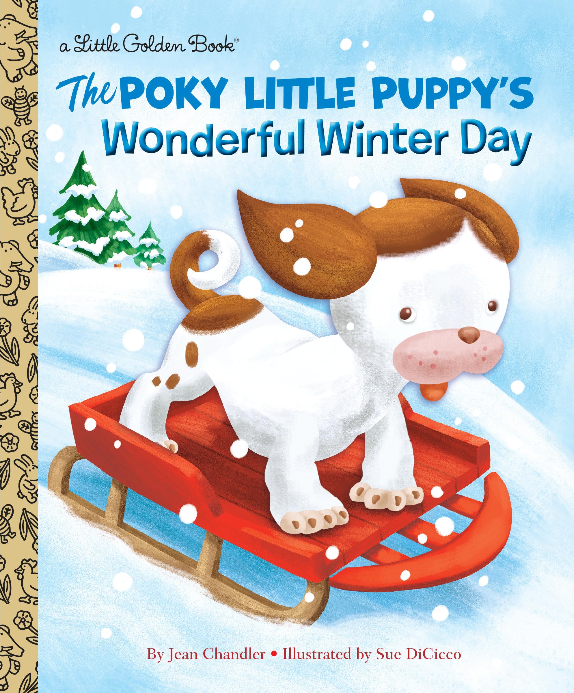 The Poky Little Puppy's Wonderful Winter Day (Little Golden Book) Novels & Short Stories